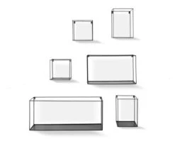 Catania Metal Shelves