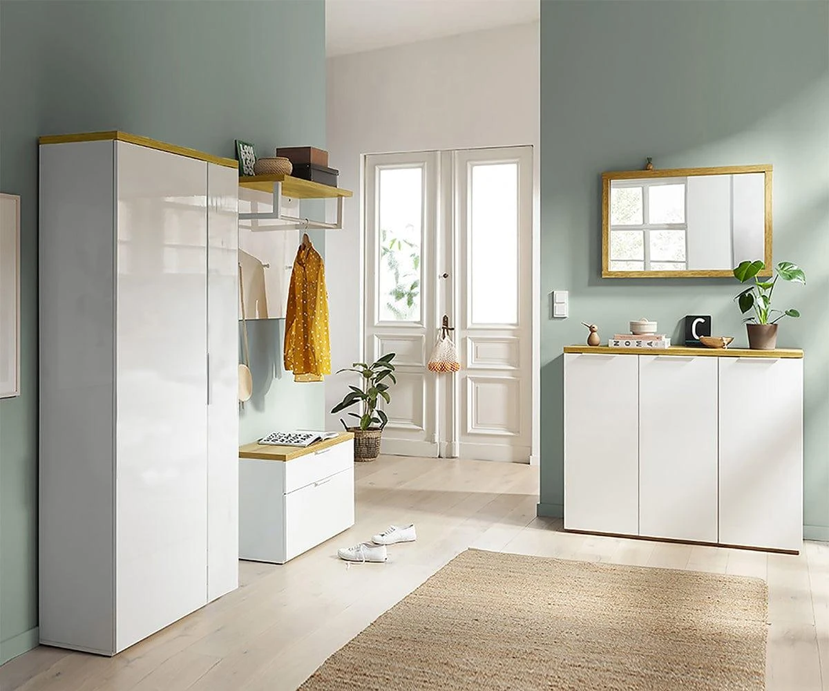 Oakley 3-Door Shoe Cabinet 5 Oakley 3-Door Shoe Cabinet - Image 3