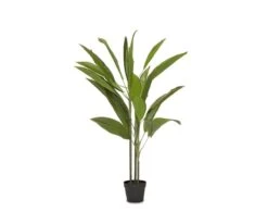 Short Potted Faux Bird Of Paradise Floor Plant