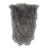 Sheepskin Throw - Grey 2 Sheepskin Throw - Grey -Home Decor Fashion Store A17 LMP90 GY 001