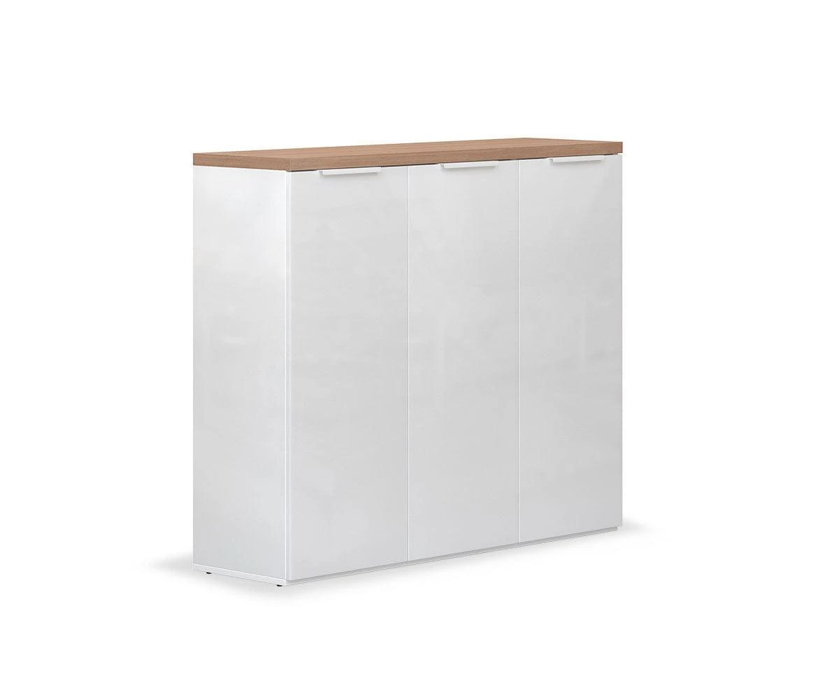 Oakley 3-Door Shoe Cabinet 6 Oakley 3-Door Shoe Cabinet - Image 4