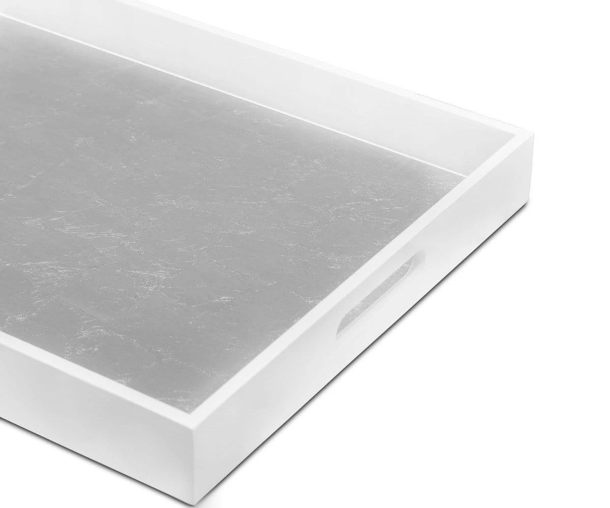 Rectangular Silver Leaf Tray 5 Rectangular Silver Leaf Tray - Image 3
