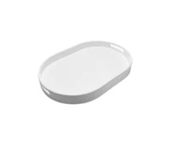 Oval Lacquer Tray -Home Decor Fashion Store C57 OL07 21WH 02