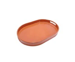 Oval Lacquer Tray -Home Decor Fashion Store C57 OL09 21RU 02
