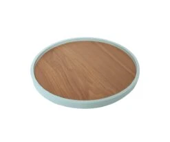 Round Lacquer Trim Tray