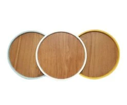 Round Lacquer Trim Tray -Home Decor Fashion Store C57 RoundLacquerTrimTray C57 RD05 6 7 212