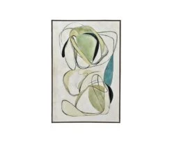 Curved Forms Oil Painting I