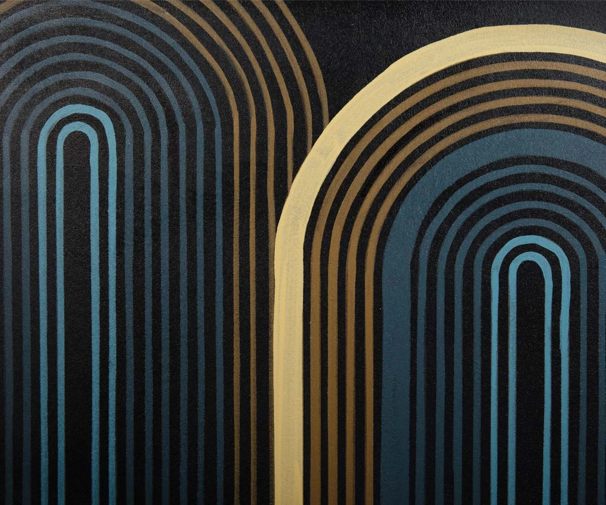 Midnight II Oil Painting 5 Midnight II Oil Painting - Image 3