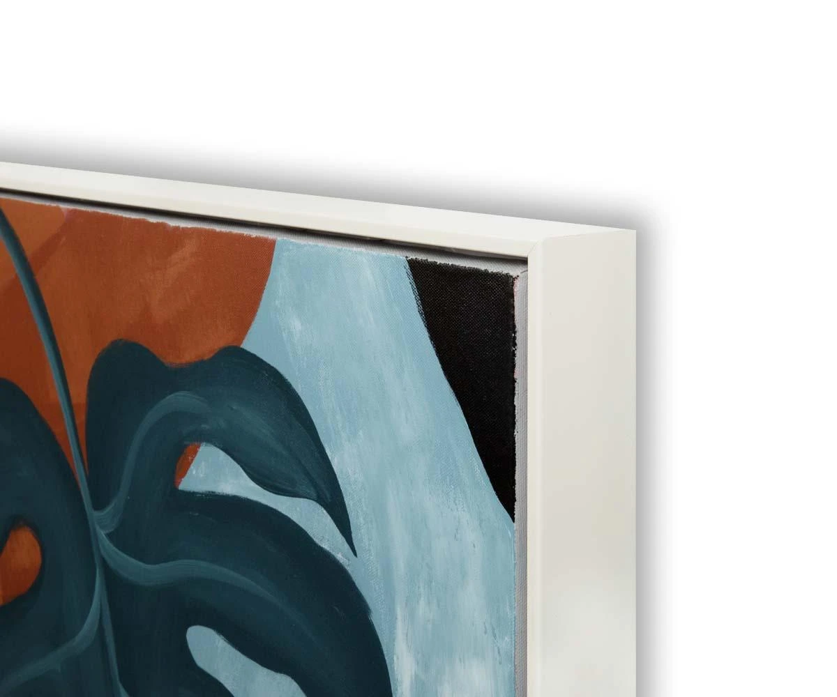 Moonlit Monstera Oil Painting 4 Moonlit Monstera Oil Painting - Image 2