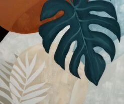 Moonlit Monstera Oil Painting 7 Moonlit Monstera Oil Painting -Home Decor Fashion Store F27 K2 2883N 1C 3a