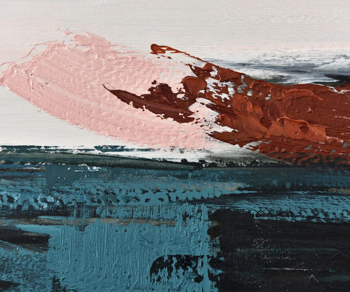 Ocean Mood Oil Painting 5 Ocean Mood Oil Painting - Image 3