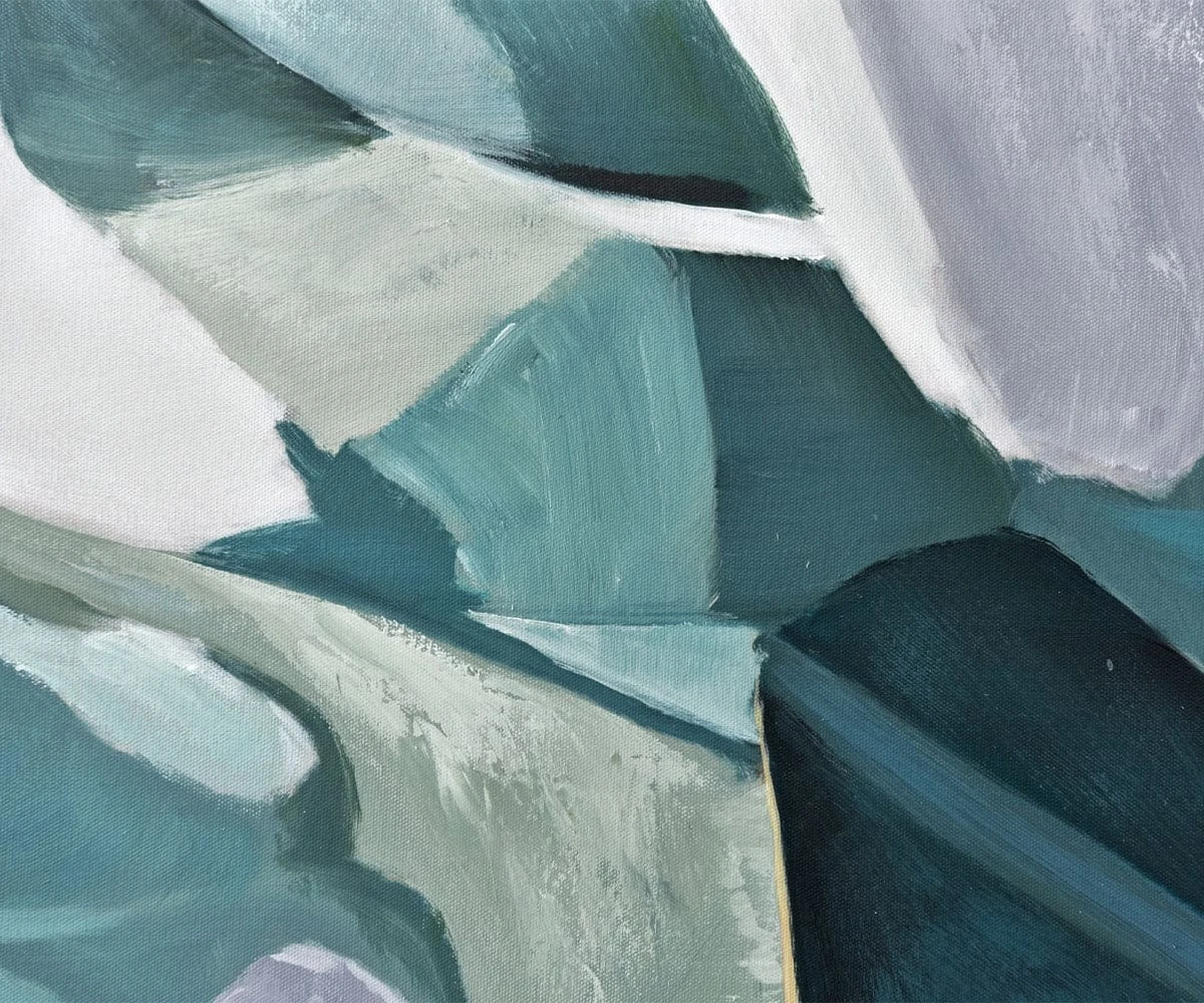 Ocean Waves Oil Painting 7 Ocean Waves Oil Painting - Image 5