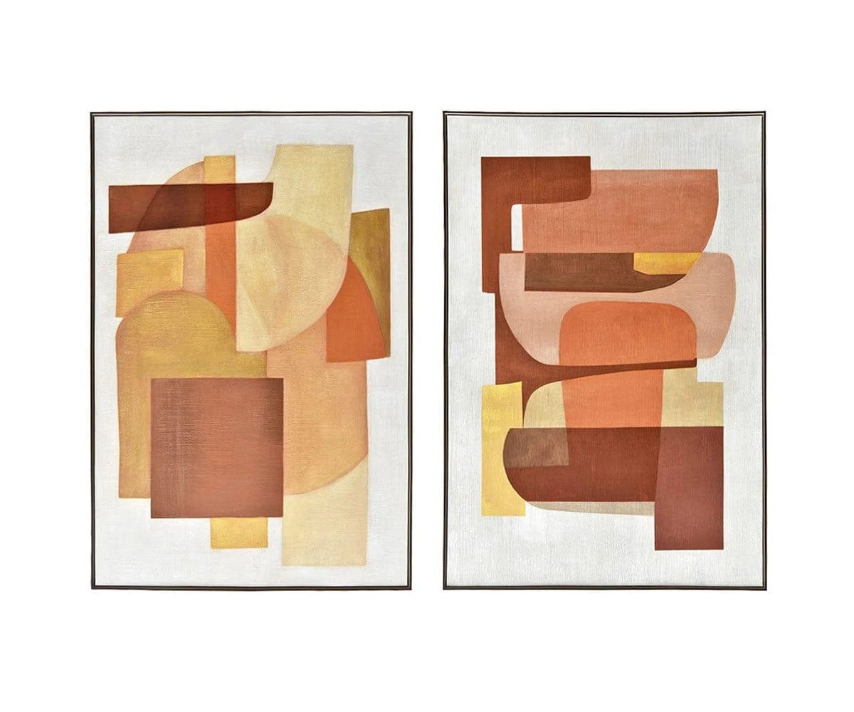 Retro Sunset II Oil Painting 7 Retro Sunset II Oil Painting - Image 5