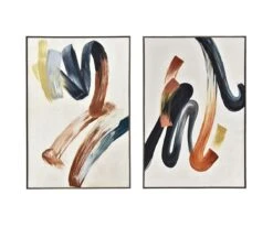 Ribbon I Oil Painting -Home Decor Fashion Store F27 Ribbon I II