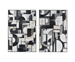 Urban Noir I Oil Painting 11 Urban Noir I Oil Painting -Home Decor Fashion Store F27 Urban Noir I II