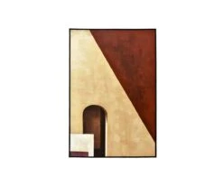 Villa Entrance Oil Painting