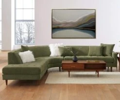 Infinite Expanse Oil Painting -Home Decor Fashion Store J21 Ingrid LeftSectional HeavenlyOlive b46b7fd2 c7d4 4901 bebe c5642f9784da