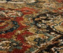 Karastan Spice Market Dhahar Rug Runner - Garent -Home Decor Fashion Store K01 0013 Dhahar Garnet 9093830048063094 Closeup Tiny