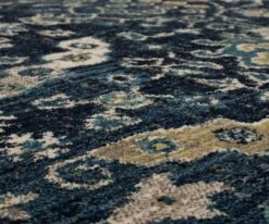 Karastan Estate Cumbria Rug - Indigo -Home Decor Fashion Store K01 Cumbria Indigo 03