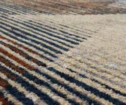 Karastan Epiphany Precarious Rug - Stria Frost Grey 11 Karastan Epiphany Precarious Rug - Stria Frost Grey -Home Decor Fashion Store K01 PrecariousStria FrostGray 03