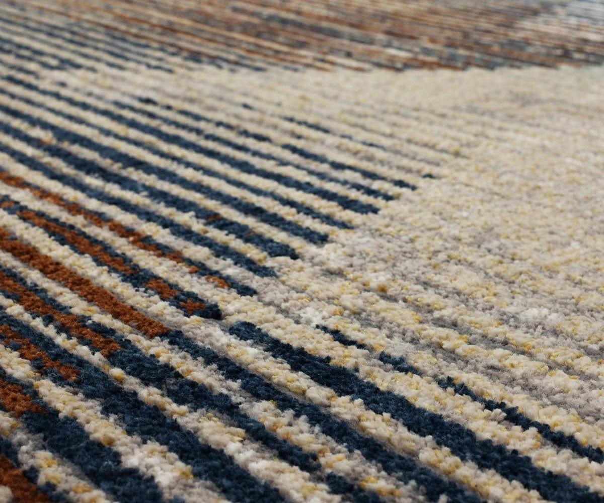 Karastan Epiphany Precarious Rug - Stria Frost Grey 6 Karastan Epiphany Precarious Rug - Stria Frost Grey - Image 4