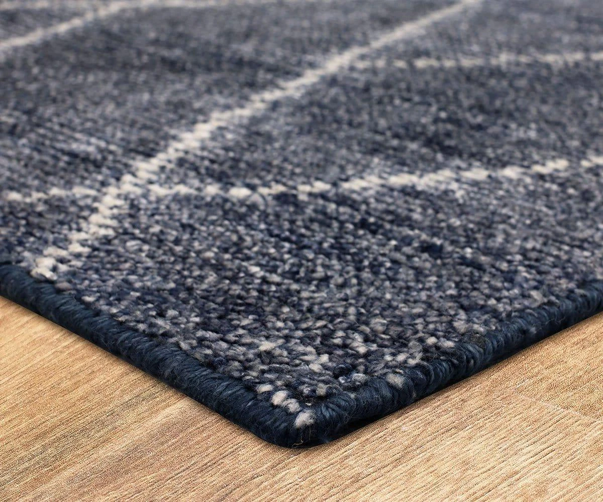 Karastan Tangier Spartel Rug Runner - Blue Steel 5 Karastan Tangier Spartel Rug Runner - Blue Steel - Image 3