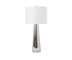 Meraki Table Lamp - Silver