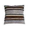 Nomadic Fringe Pillow Cover -Home Decor Fashion Store M50 MM20159 20BK NOMADICFRINGEPILLOWCOVER 20x20 75c412e7 d103 4015 ac8d d7030aff358d