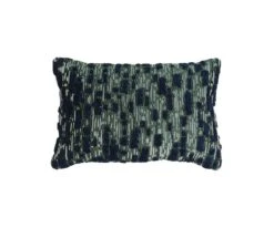 Velvet Lagoon Lumbar Pillow Cover