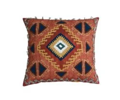 Kinsfolk Embroidered Pillow Cover