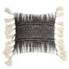 Elysian Tassel Pillow Cover 2 Elysian Tassel Pillow Cover -Home Decor Fashion Store M50 MM20501 18BK ELYSIANTASSELPILLOWCOVER 18x18 6832e5e9 7eac 4124 aa6e b375b8b429a4