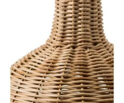 Basket Weave Table Lamp -Home Decor Fashion Store P11 BasketWeaveTableLamp RAA906WJCL 04
