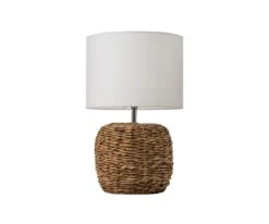 Woven Reeds Table Lamp