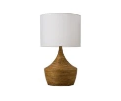 Woven Rope Table Lamp