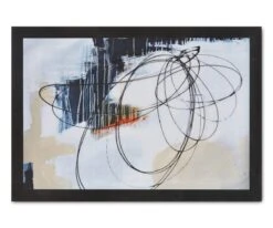 Wisps Over Neutrals Abstract