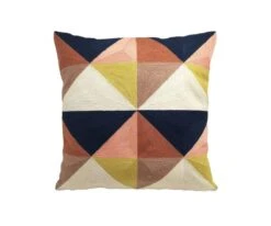 Sunset Diamonds Pillow Cover