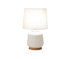 Terracotta Lace Lamp -Home Decor Fashion Store P 11 TerracottaLaceLamp White CTW3NAMWJCL 02