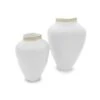 Ceramic Halo Vases - White -Home Decor Fashion Store Q05 Ceramic Halo Vase WHITE 3781 coll2 M L upd 02