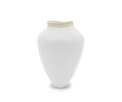 Ceramic Halo Vases - White -Home Decor Fashion Store Q05 Ceramic Halo Vase WHITE 3781 large3 upd 02