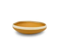 Ceramic Halo Bowl -Home Decor Fashion Store Q05 CeramicHaloBowl CB 3775YElg