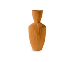 Ceramic Pagoda Vase II -Home Decor Fashion Store Q05 Pagoda Vase 2 orange large e1dd9890 9bb5 4ecd b41c 61eda37c16d0