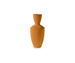 Ceramic Pagoda Vase II -Home Decor Fashion Store Q05 Pagoda Vase 2 orange small 205e8a29 ce5a 4517 929b cc01d163deca