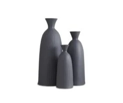 Stolt Ridge Vases - Grey