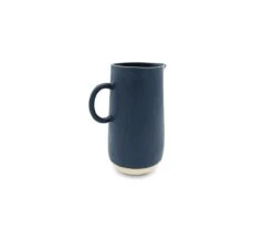 Ceramic Halo Pitcher -Home Decor Fashion Store Q05 halo pitcher navy