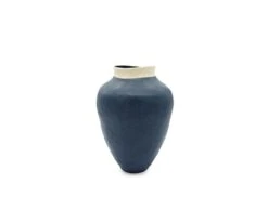 Ceramic Halo Vases - Navy -Home Decor Fashion Store Q05 halo vase navy small 8184fd34 2eaf 4c01 a8eb b1ff5c1616cd