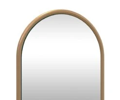 Janelle Oval Mirror -Home Decor Fashion Store S13 Janelle Oval Mirror Brass 03