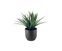 Small Potted Faux Dracaena