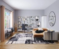 Janelle 48" Round Mirror -Home Decor Fashion Store SD Lifestyleshot Magrit e68e44c6 c7be 49a7 9f8b a0e79967518e