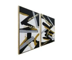 Accordion Abstract I Wall Art -Home Decor Fashion Store V12 CO20058L1